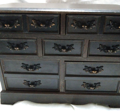 Japanese vintage wooden tansu - japanese,