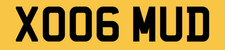 PRIVATE REG NUMBER PLATE XO06
