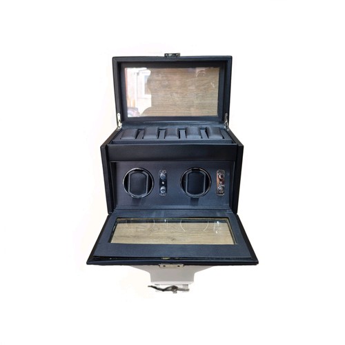 Dulwich designs black leather - designs,