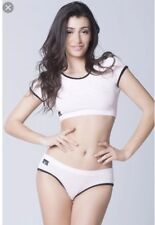 RAD Pole Art Velvet Set Baby Pink S Dance Yoga Top Shorts RARE DISCONTINUED