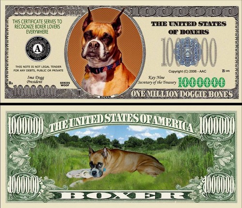 Boxer dog million doggie - dog,