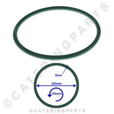 750mm LONG GREEN RUBBER DRIVE