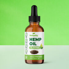 Hemp Oil  50,000mg PREMIUM GRADE  - Dropper Bottle - 50ml - Vegan - Gluten Free