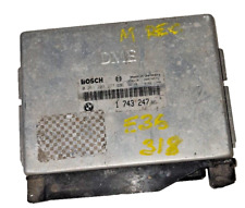 BMW E36 318I ECU BOSCH 1 743 247  0261203277 #LOCKER5-BRT876