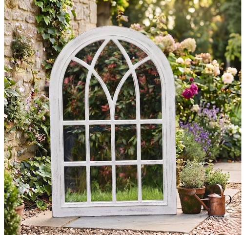 Extra large white rustic - white,