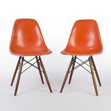 Herman Miller Eames DSW Orange