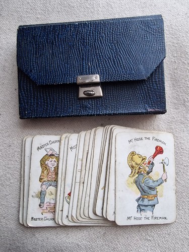 Antique happy families card - antique,