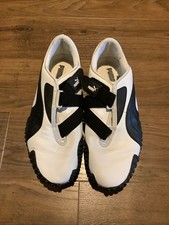 Puma Mostro Ladies White Black Leather Lifestyle Trainers UK5/EUR 38