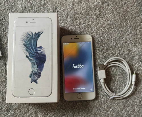Apple iphone 64gb silver - iphone, 6s