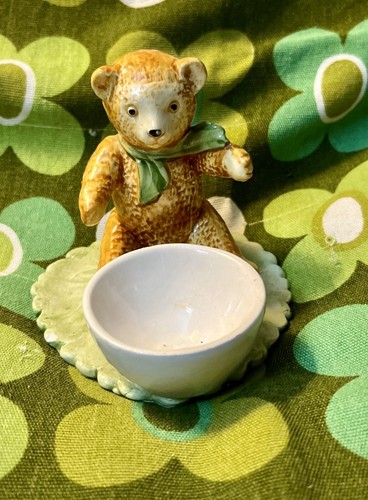 Vintage red brown teddy - vintage, bear