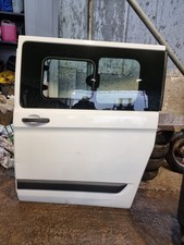 Ford Transit Custom Sliding Door Rear Left Passenger N/S White 5-Dr 2014 MK8 OEM