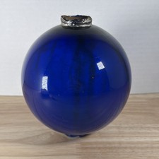 Antique Cobalt Glass Lightning