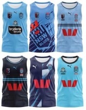 RUGBY 2025 MEN's SINGLET LAN HOLDEN VEST TRAINING SHIRT NRL JERSEY S-5XL