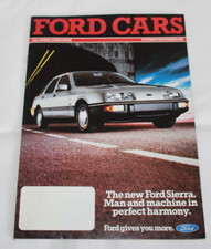 VINTAGE FORD CARS MAGAZINE OCTOBER/ NOVEMBER 1982 SIERRA, CAPRI, FIESTA etc