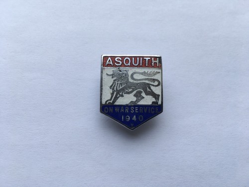 Asquith war service - on,