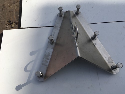 Stainless steel delta anchor - stainless,