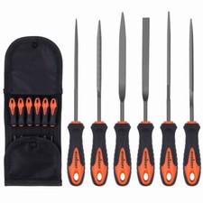 6PC Needle File Set Flat