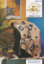 Knitting Pattern In Aran For Throw & Cushion Cover