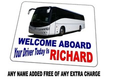 Coach & Bus Drivers Sign