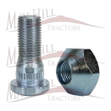Front Wheel Stud & Nut 1/2"