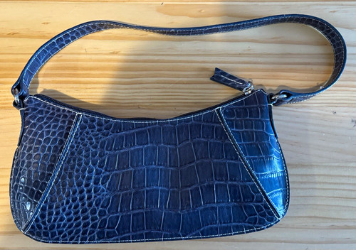 Liz claiborne blue faux - claiborne,
