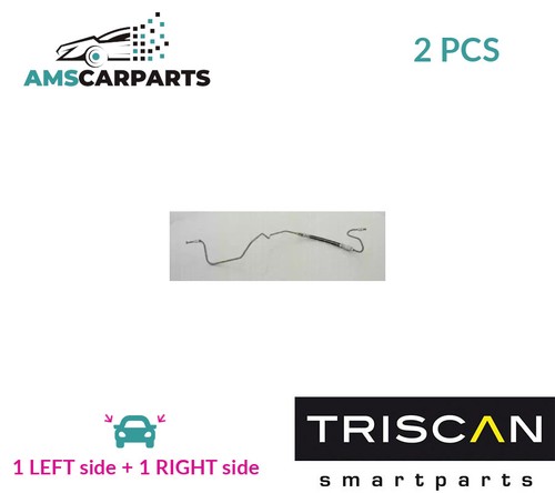 Brake hose line pipe - brake, rear