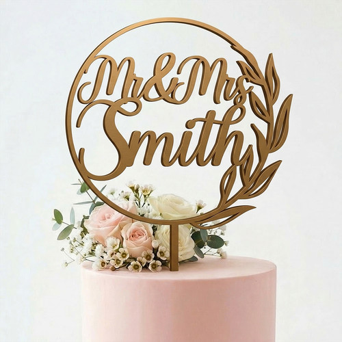 Personalised mrs wedding - &,