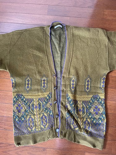 Vintage men cardigan - men's,