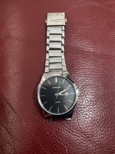 Curren Wrist Watch Quartz Water Resistant Stainless Steel Back Needs New Battery