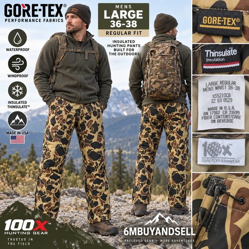 10x gore tex camo pants - camo,