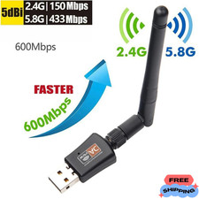 600Mbps Wireless USB WiFi