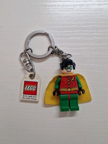 Lego robin key chain - lego, dc
