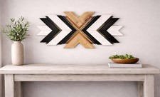 Reclaimed Geometric Arrow