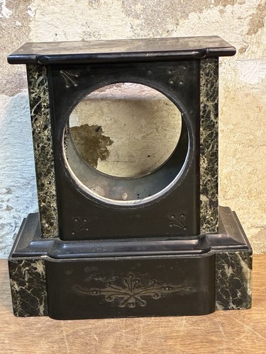 Antique french mantle - french, clock