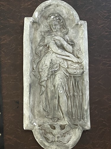 Vintage mythology plaster wall - vintage,
