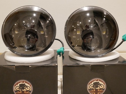 Led headlights pair - headlights,