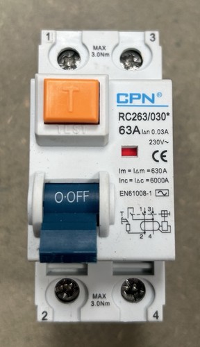 Cpn amp 30ma double - double, pole