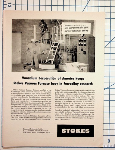 1950s vanadium corp - 1950s, stokes