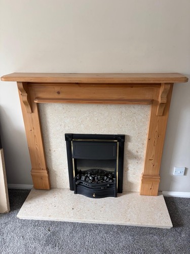 Electric fireplace with - electric,