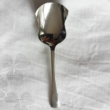 Antique Holme Sugar Spoon Shovel Nickel Silver Sheffield England 138mm length