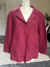 OSKA Dark Red Button Up 100%