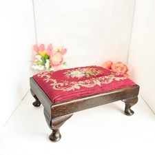 Vintage Floral Needlepoint