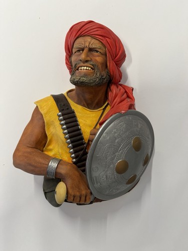 Bossons chalkware head pathan - chalkware,