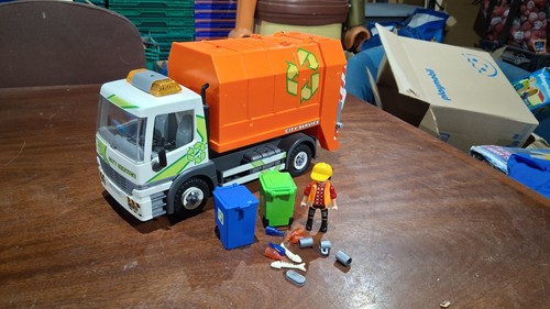 Playmobil 70200 bin trash - bin, /