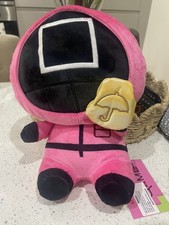 Squid Game Plush Soft Toy / Pink Plushie Square