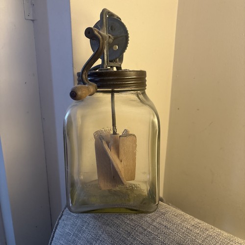 Antique butter churner - churner, 4