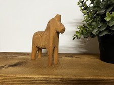 Dala Wooden Horse Figurine 12