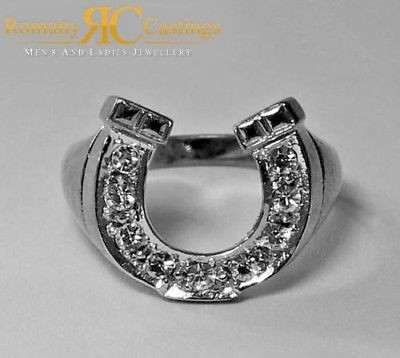 Unisex 9ct white gold - unisex,