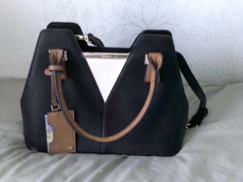 Dune black handbag with