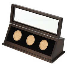 Coin Display Case 3 Slots Coin